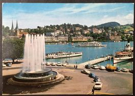 LUZERN Wagenbachbrunnen Nr. 02670 - Auto