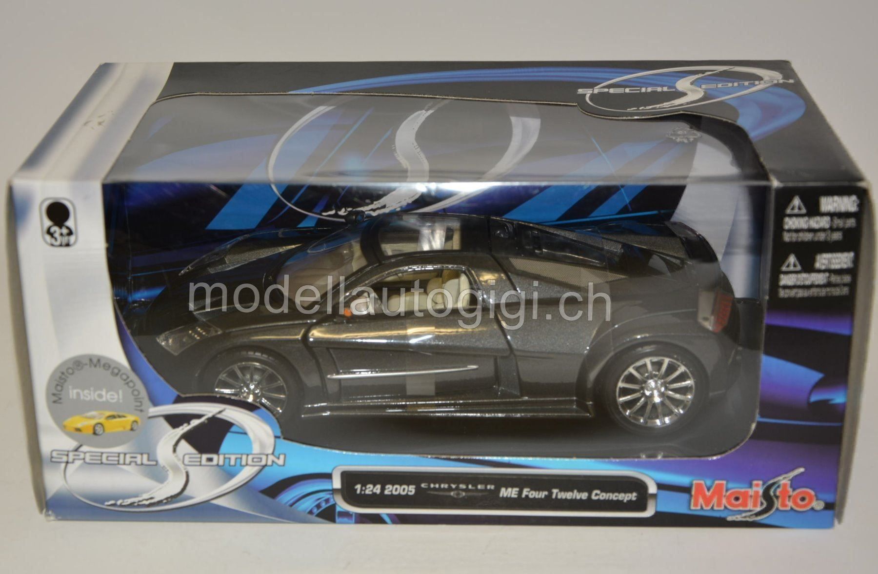 Chrysler Modellini d'auto: Chrysler ME Four Twelve Concept , 1:24 – Nuovo e nell'imballaggio originale da Goldach venduto da Feivel9