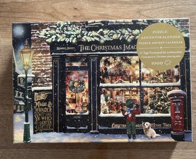 Puzzles: Adventskalender Puzzle, 1000 Teile – Gebraucht aus Malters von Lila-Nissie