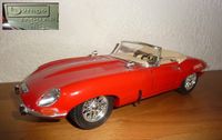 Jaguar E Cabriolet 1961 1/18 BURAGO in vorzüglichem Zustand
