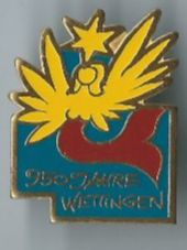 Placchette & Badge: 950 Jahre Wettingen - Pin – Usato da Zürich venduto da t24_de