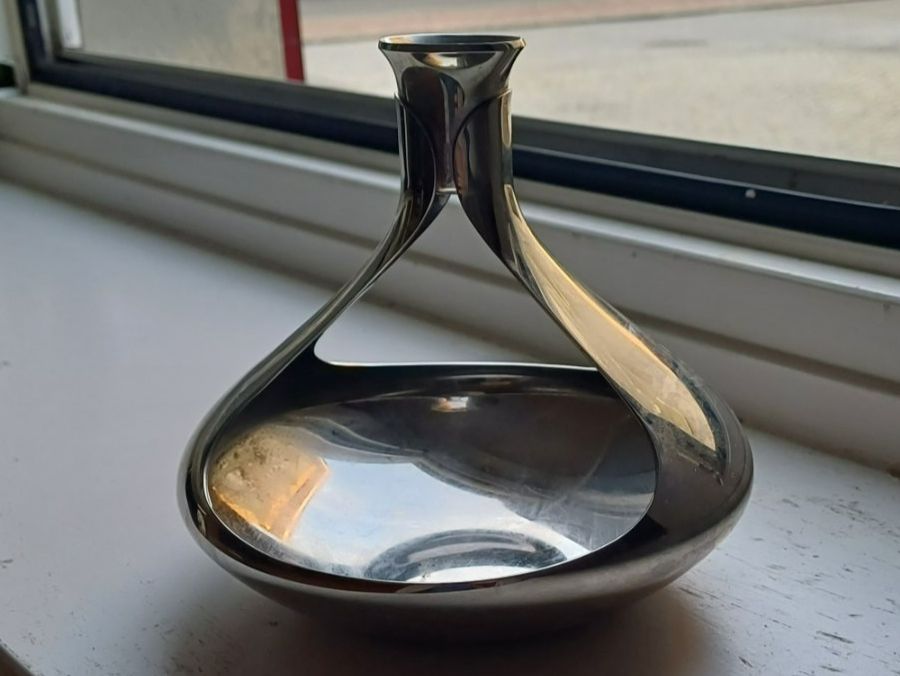Jensen Portacandele: Kerzenständer Georg Jensen Dänemark – Usato da Zürich venduto da carolina71 1