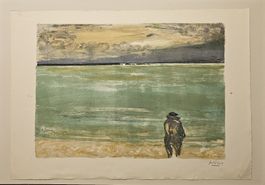 Hans Potthof Original Lithografie épreuve d'artiste 89x64cm 