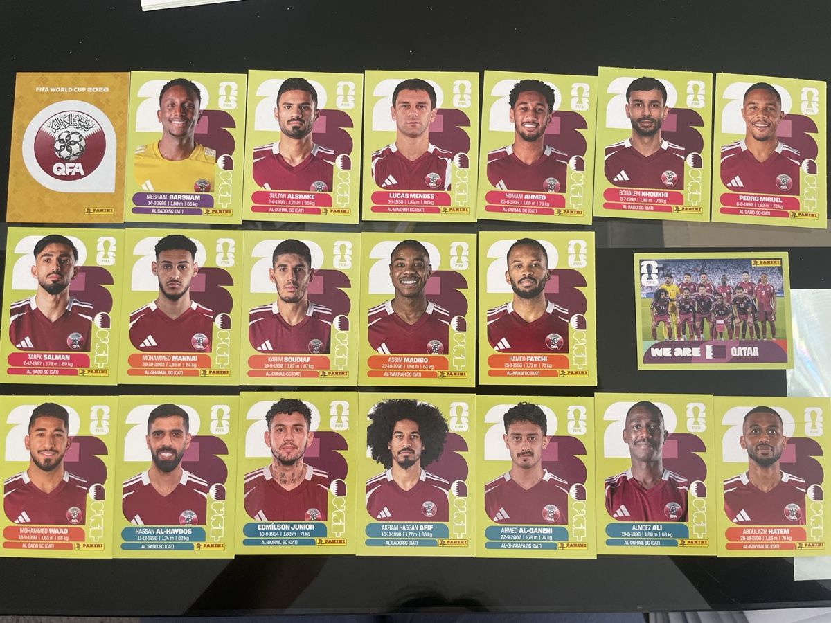 Panini Carte collezionabili: WM 2026 Panini QATAR Vollständig – Nuovo e nell'imballaggio originale da Bubendorf venduto da ale_6fxg