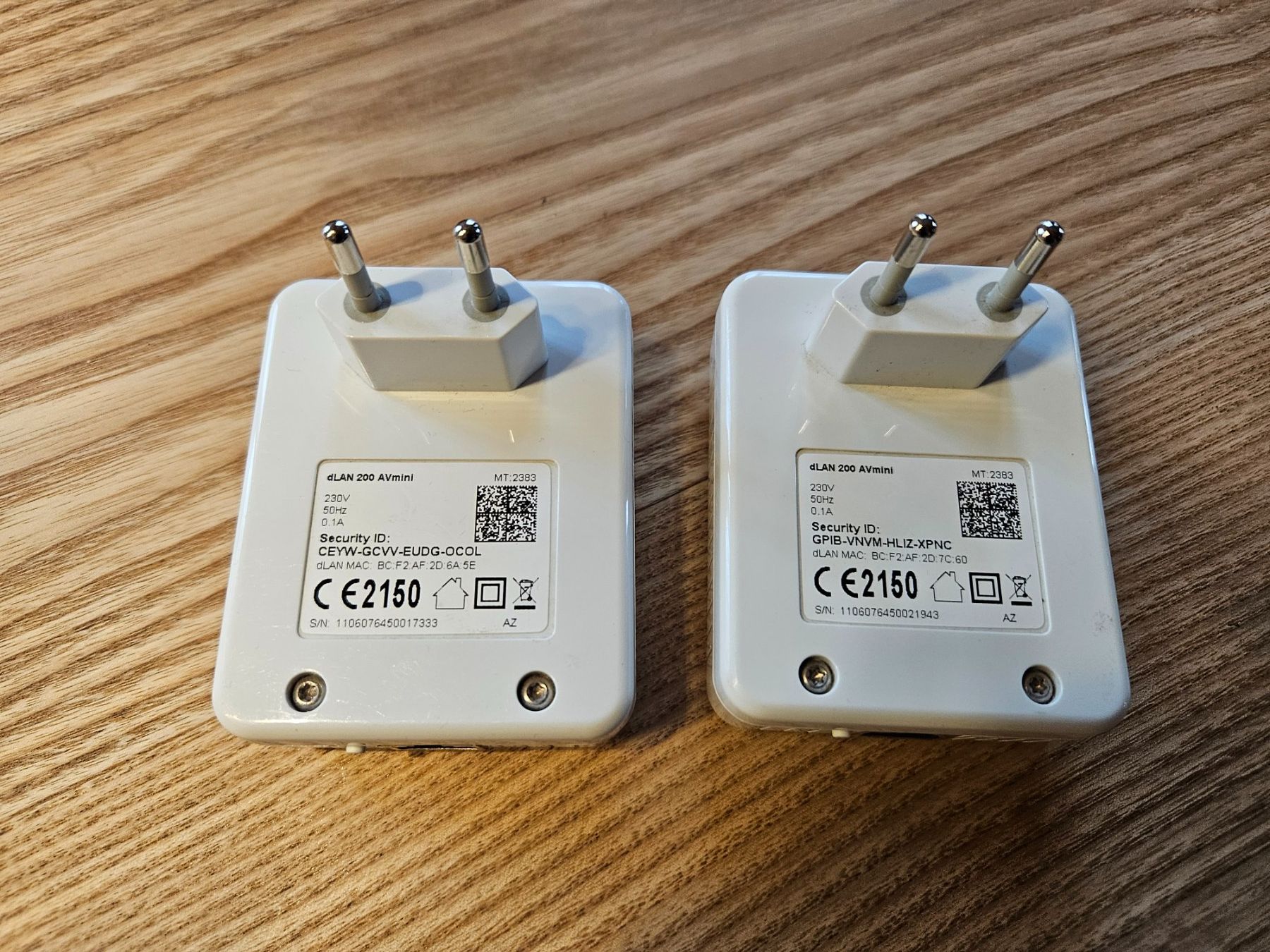 Devolo Unità & Adattatore: 2 Devolo Powerline Adapter 200 AVmini – Usato da Koppigen venduto da Lehmann30 1