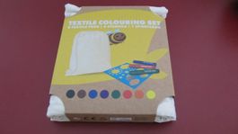 Textil Malset / Sportsack Set von Coop zum anmalen