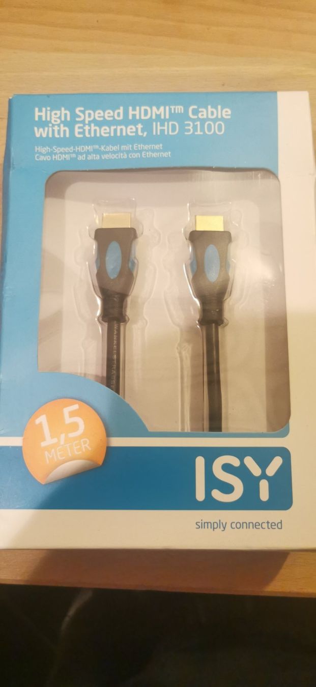 Câbles: HDMI Kabel mit Ethernet - 150 cm – Neuf (Voir description) à Goldau par DerSachse01