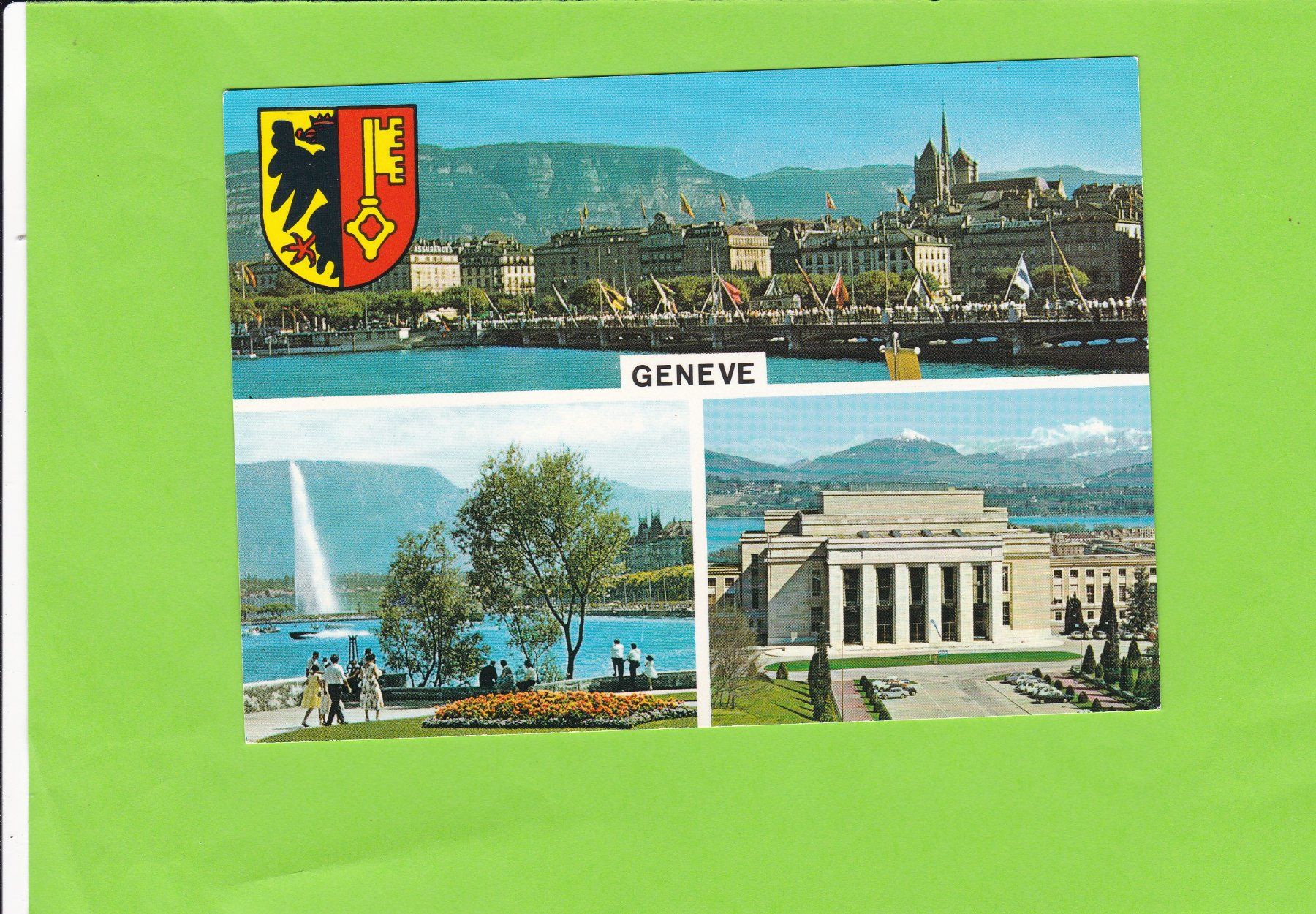 Ansichtskarten: Genève – Gebraucht aus St. Peterzell von neckertal