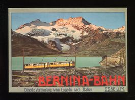 Bernina-Bahn, Künstlerkarte