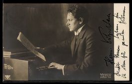 Foto-AK Hugo Erfurth: Hermann Ludwig Kat
