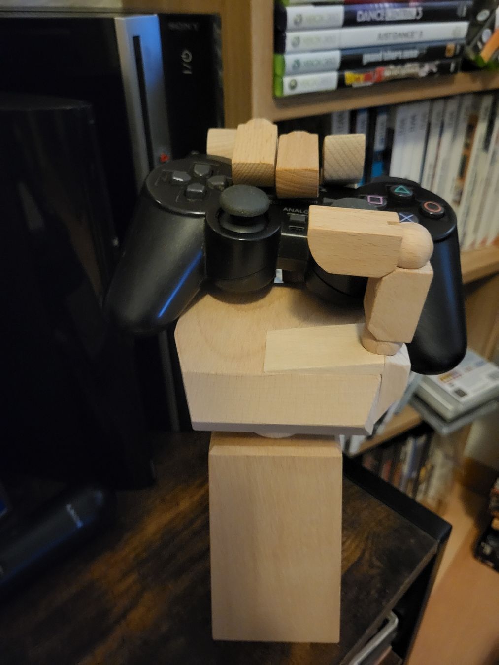 Sony Controller: Support Manette Bois Fait Main Playstation PS2 – Gebraucht aus Conthey von Th3gr4yf0x 2