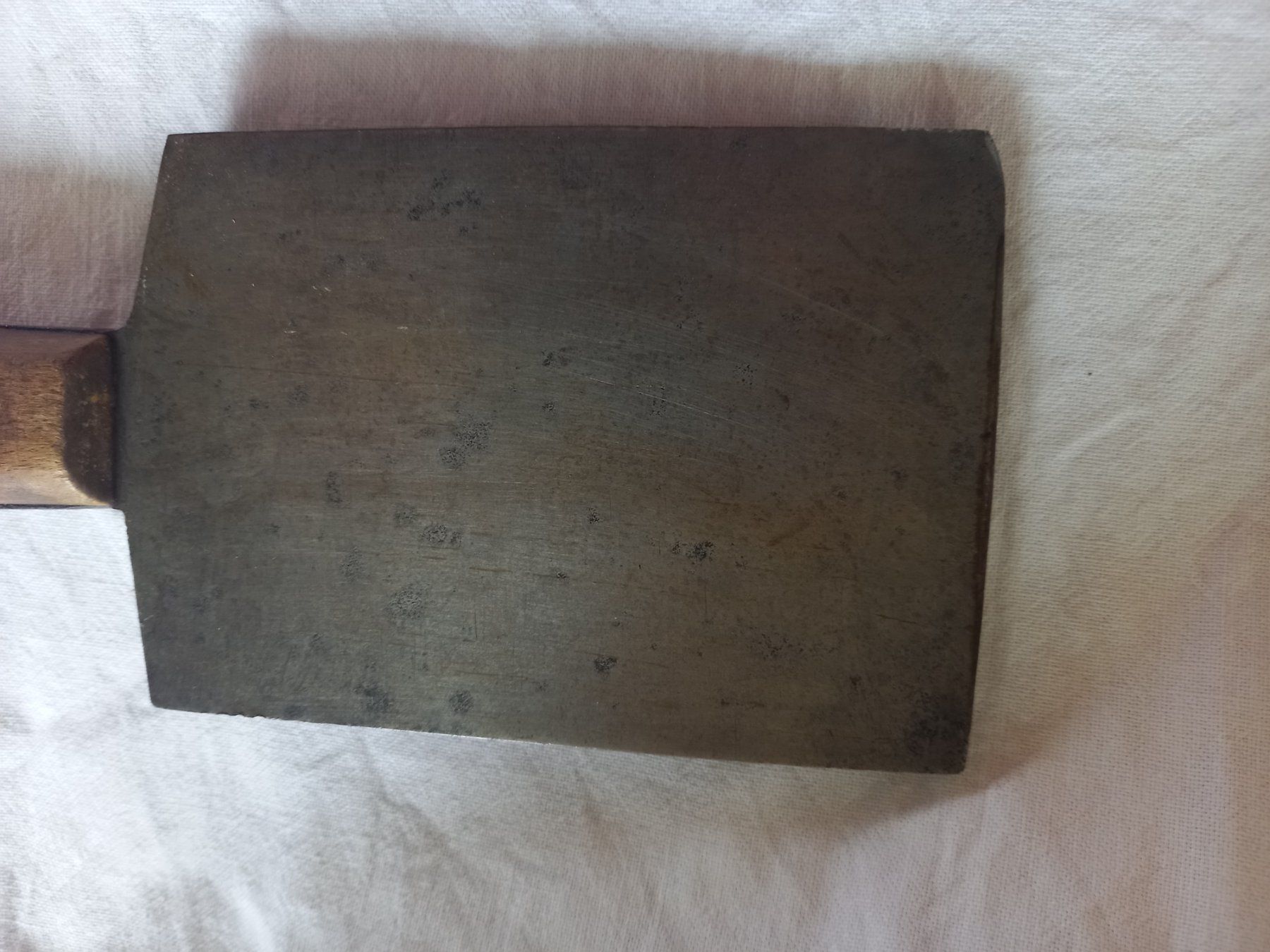 Tutti gli attrezzi: Feuille ancienne de boucher, couperet, Talabot – Usato da Rossens FR venduto da Souris1 5