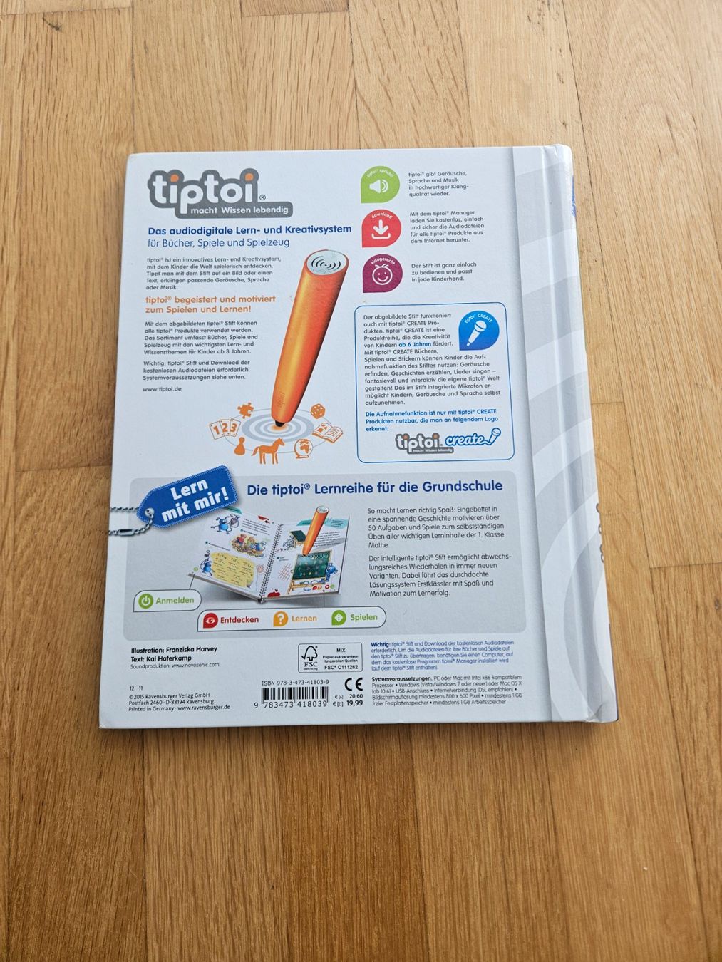 Libri: Tiptoi Buch Mathe 1. Klasse – Usato da Utzenstorf venduto da and_c8wy 1