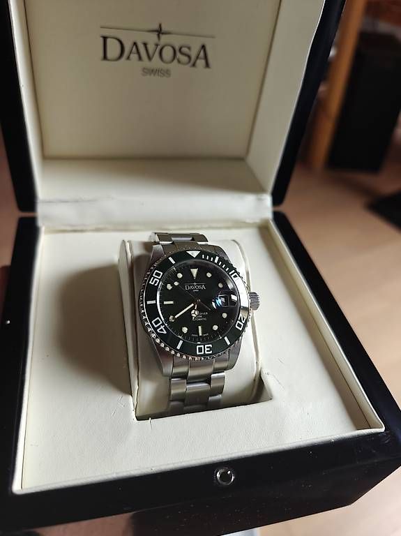 Uhren: Davosa Ternos Ceramic Automatic  Ref. 161.555.70  Full Set – Gebraucht aus Zürich von Kondziu 2