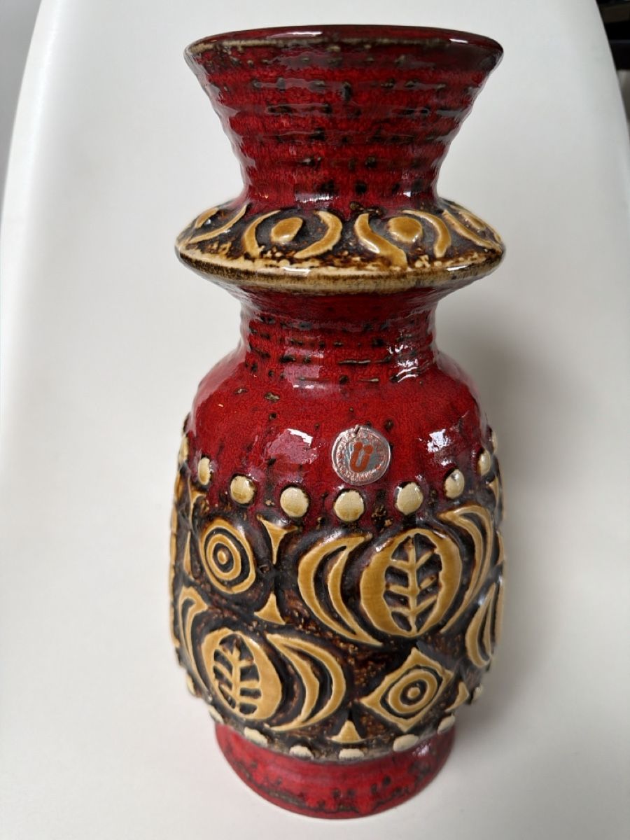 Vasen & Gefässe: Fat Lava Übelacker Keramik Vase Mid-Century – Gebraucht aus Gossau SG von sushifactory