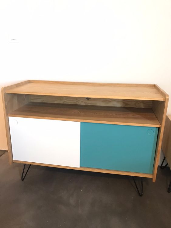 Meuble TV vintage portes coulissantes Maisons du Monde Kaufen auf Ricardo