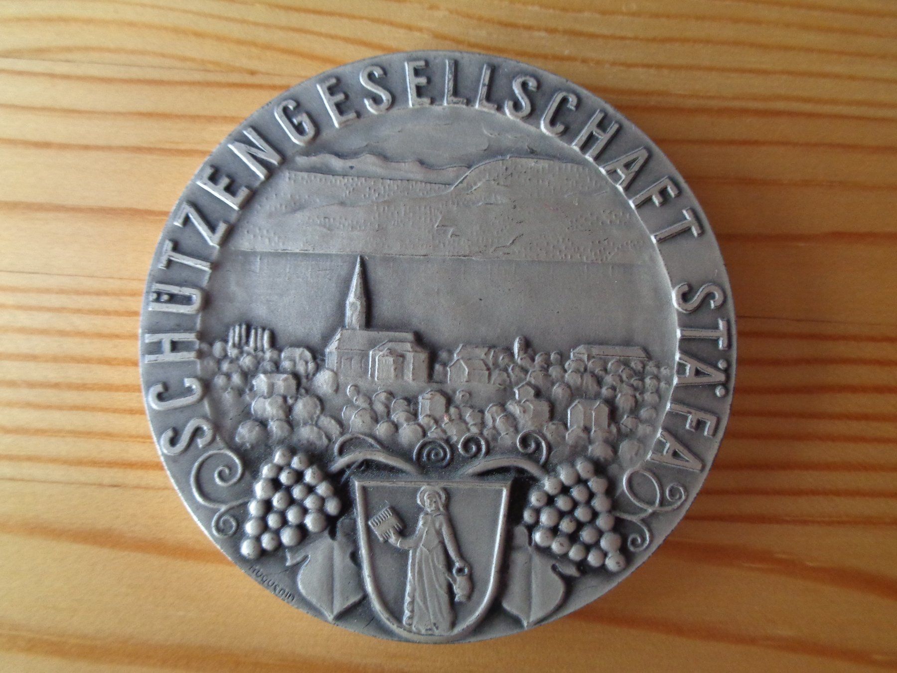 Medaglie: Schützenmedaille Schützengesellschaft Stäfa Herbstschiessen – Usato da Wiesendangen venduto da Gullfoss