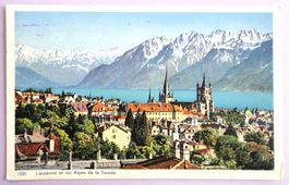 Lausanne et les Alpes de la Savoie