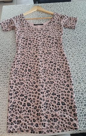Vestito GUESS maculato rosa taglia S