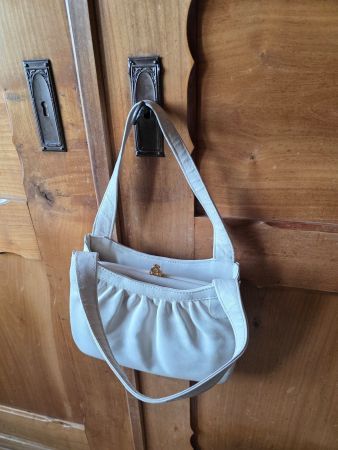 Vintage Damen Leder Handtasche - Sac mon Paris
