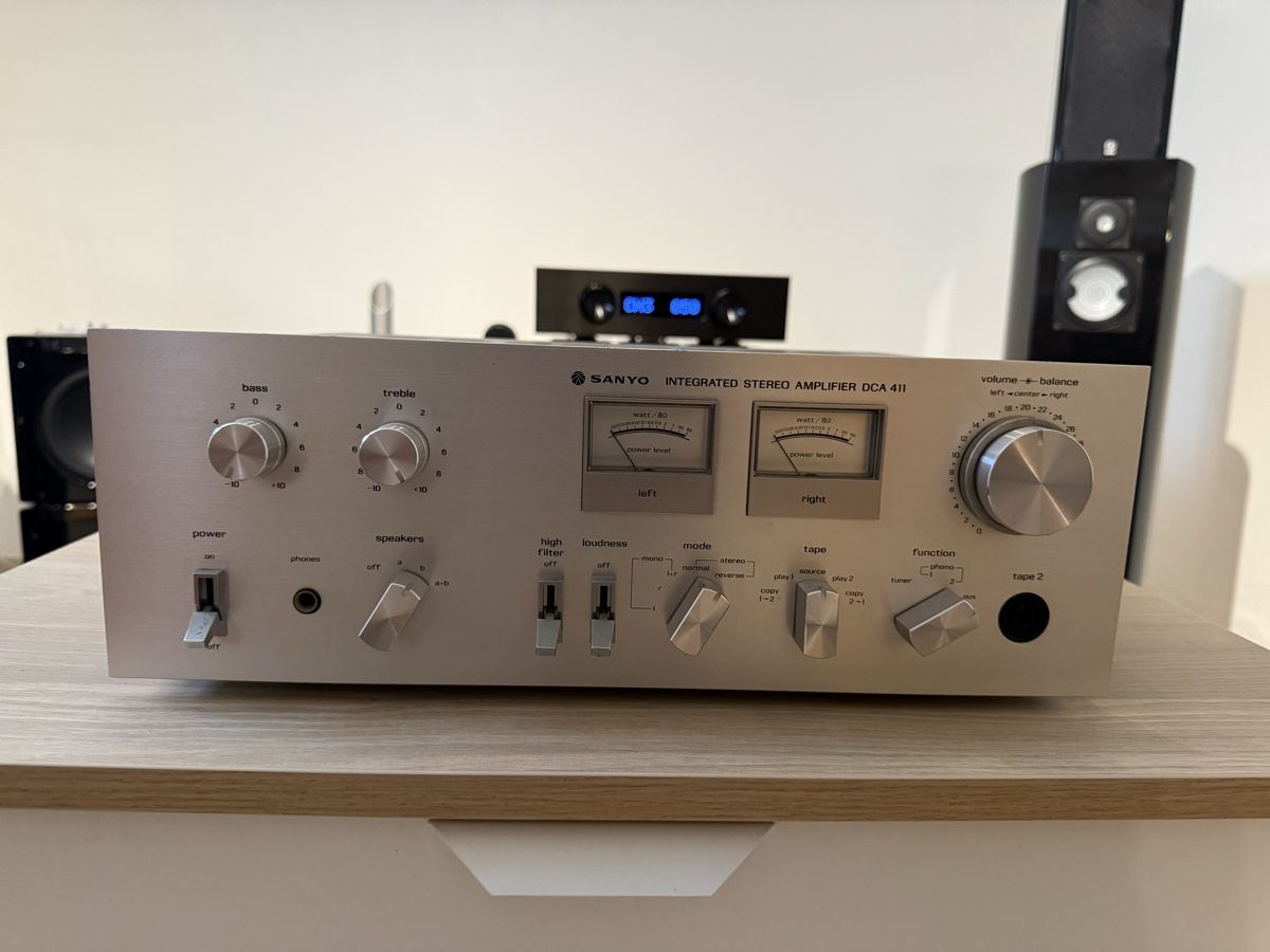 Sanyo Amplificateurs: SANYO INTEGRATED STEREO AMPLIFIER DCA 411 – D'occasion à Veyrier par mus_d768 4