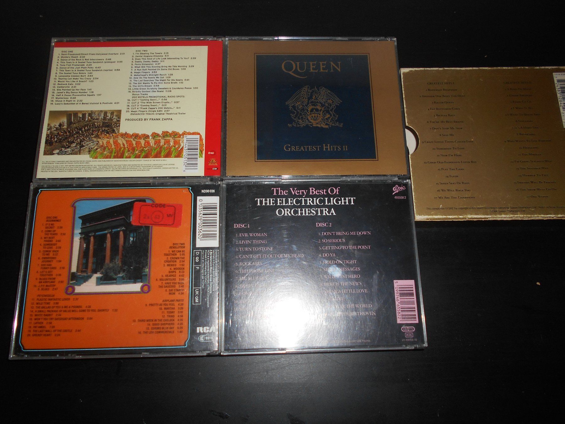 CD: 4 CD Boxen Rock – Usato da Aarberg venduto da witchhunter01 1
