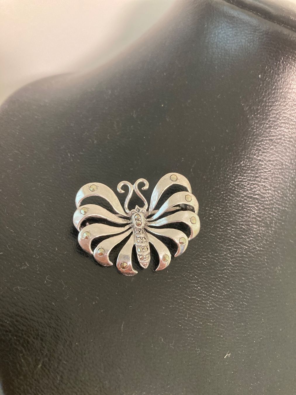 Spille & Fermagli: Brosche, 800  Silber Schmetterling – Usato da Oberägeri venduto da Vargo11