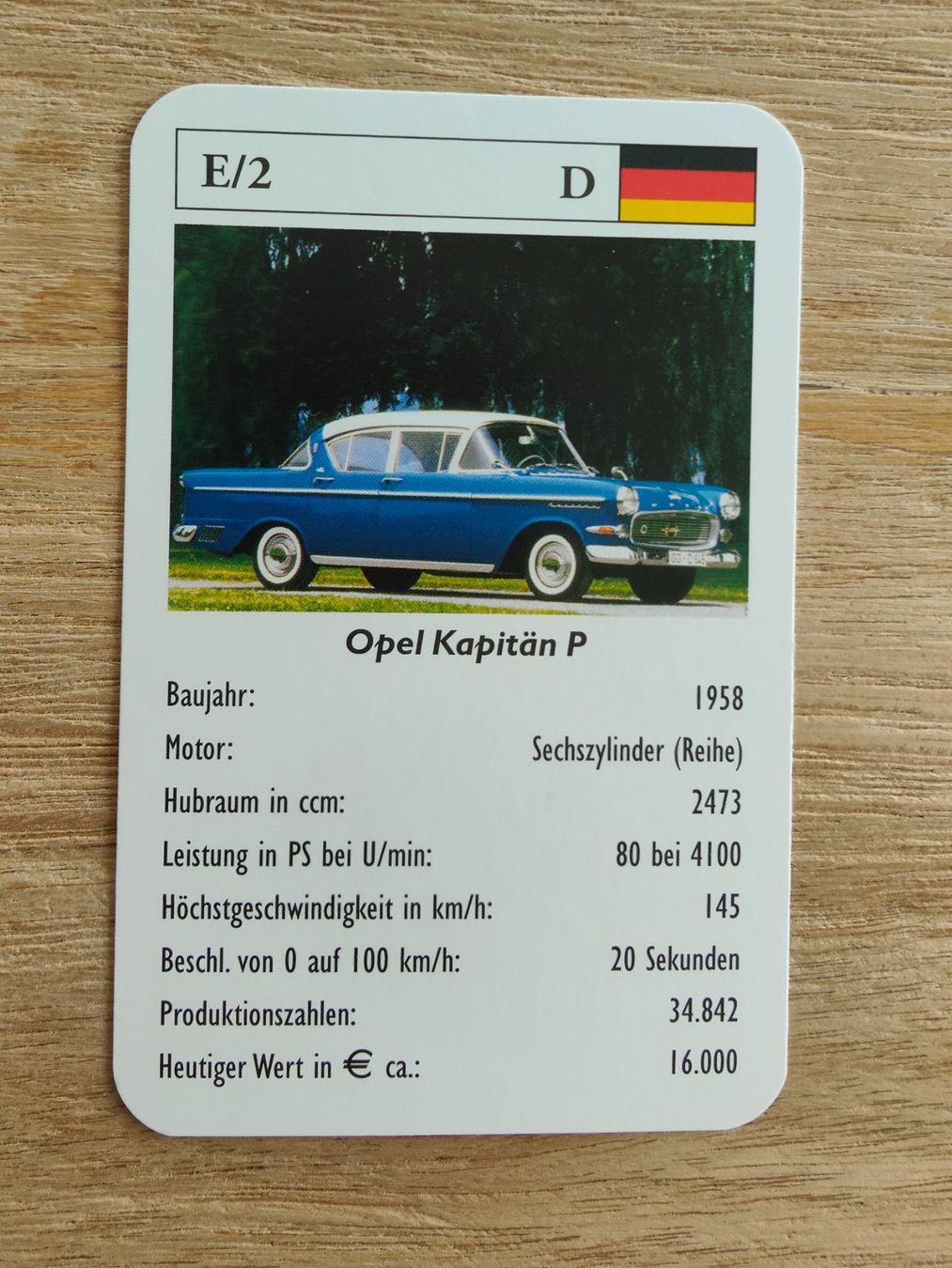 Spiele: Quartett Autos der 50er – Gebraucht aus Zuzwil SG von Atalanta75 2