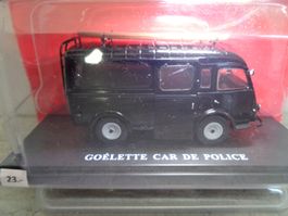 Hachette 1:43 Camion LKW Renault Goélette Police Polizei