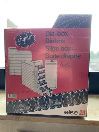 Dia Aufbewahrungs-Box für 10 x 50 Dias original verpackt