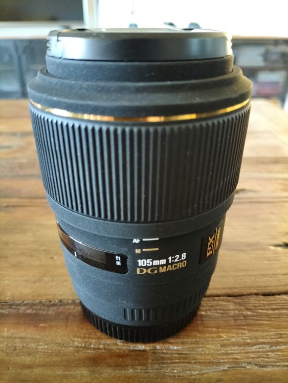 Vhbw Tapa De Objetivo 55 Mm Compatible Con Tamron 90 Mm 2.8 SP AF Di Macro 1:1 Cámara - Plástico Negro, Con Mango Interior