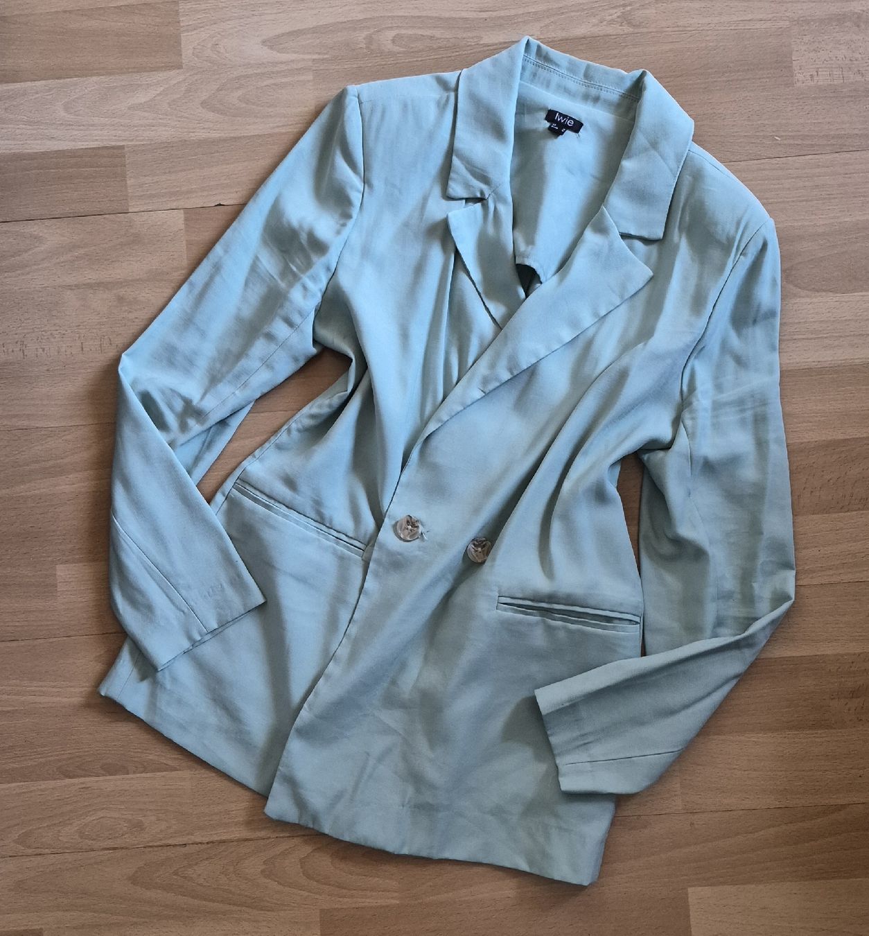 Jacken: Leichter Blazer Türkis Mintgrün Gr. S – Gebraucht aus Naters von Monika-K