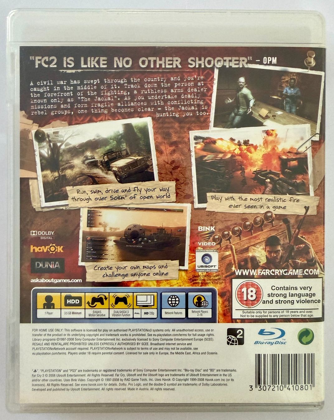 Spiele: Far Cry 2 - PS3 - Playstation 3 – Gebraucht aus Höri von PSMarinho 3