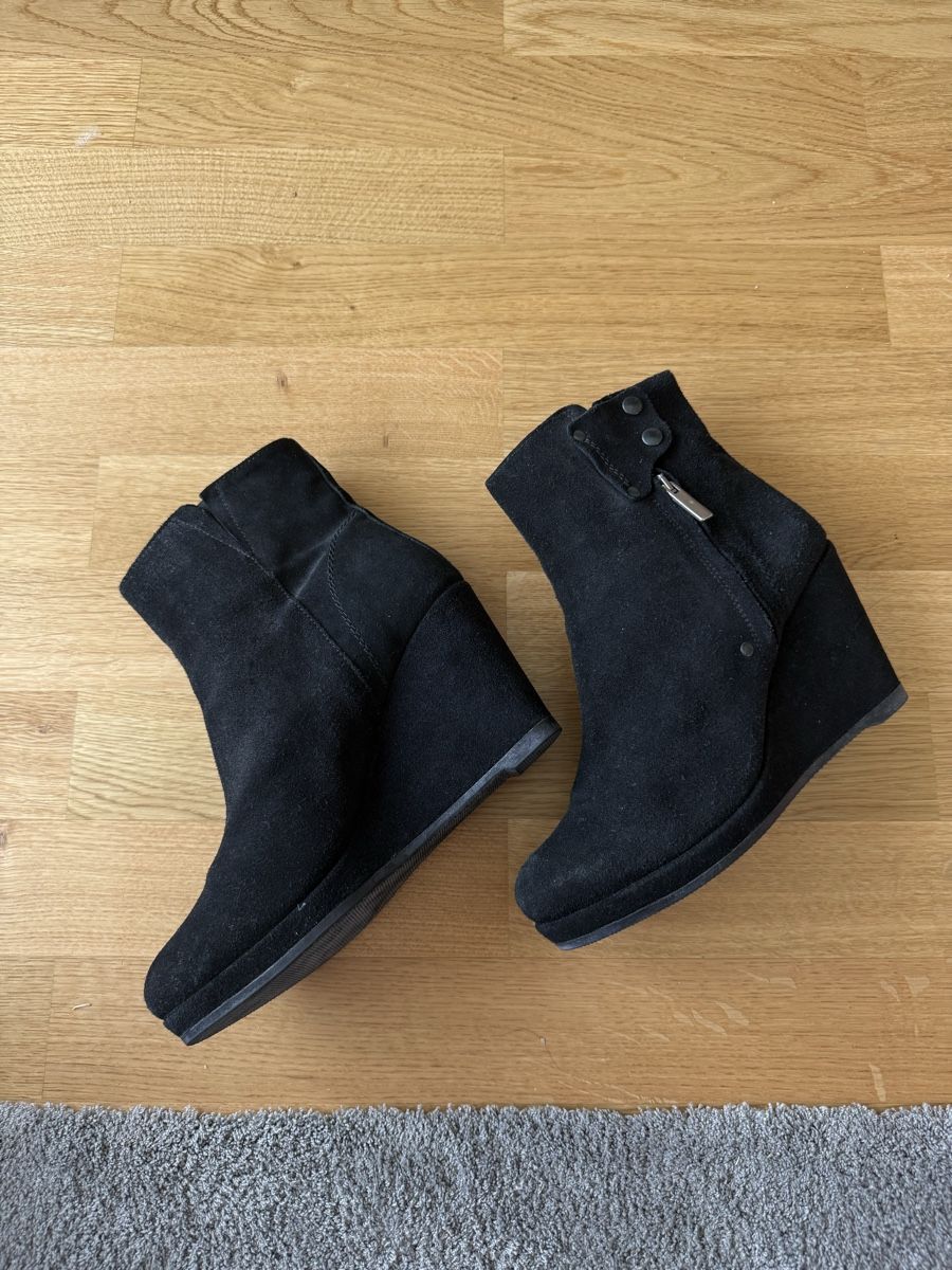 Maje Scarpe da donna: MAJE bottine noire Suède taille -40 – Nuovo (secondo la descrizione) da Genève venduto da iry_67wr 1