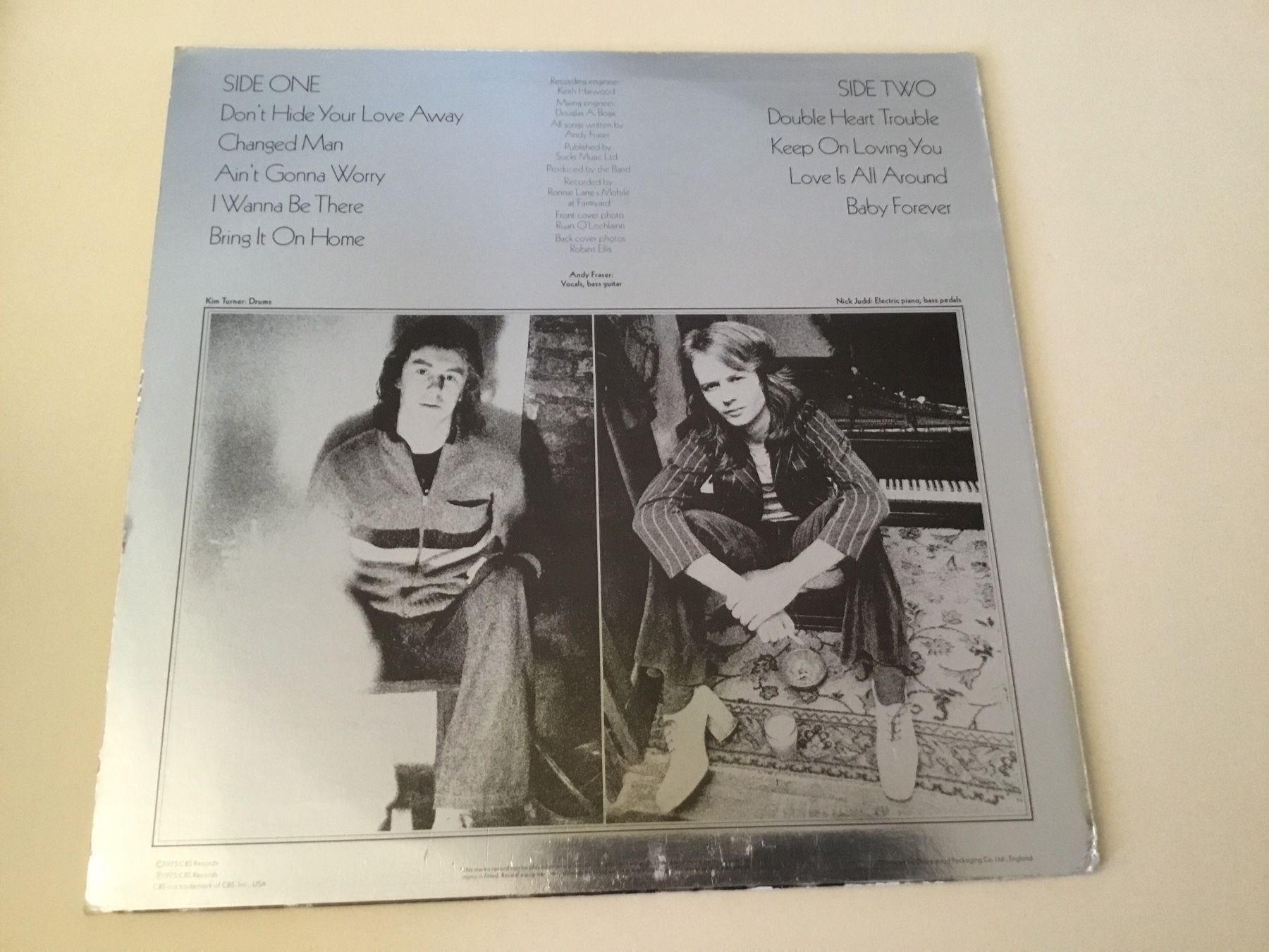 Dischi in vinile: Andy Fraser Band - ex. Free / Same – Nuovo (secondo la descrizione) da Kreuzlingen venduto da Schuggerman 1
