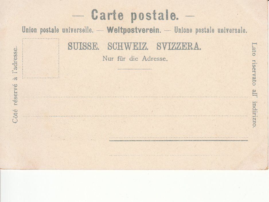 Cartoline postali: Ragaz ca. 1900 – Usato da Bürglen TG venduto da StampGraf 1