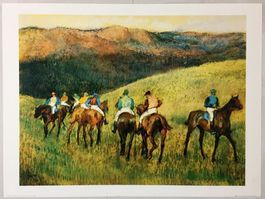 Kunstdruck E. Degas - 80 x 60cm