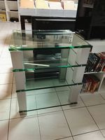 Hifi-Rack mit Glas Spectral
