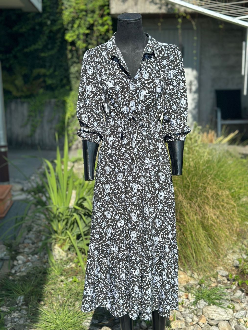 Zara Vestiti: Elegantes Blumenkleid , Gr. S – Usato da Zufikon venduto da Modestil365 7