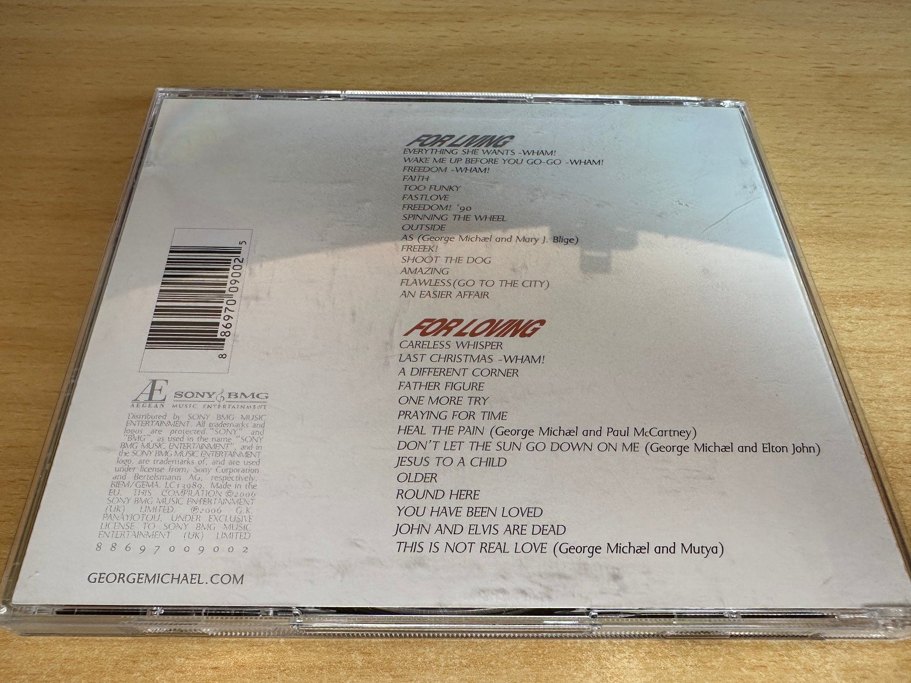 CD: George Michael – Twenty Five - 2 CD – Usato da Rikon im Tösstal venduto da Alpenmutz 1