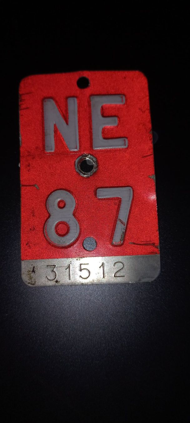 Insegne: Plaque de vélo – Usato da Cheyres venduto da Capitain