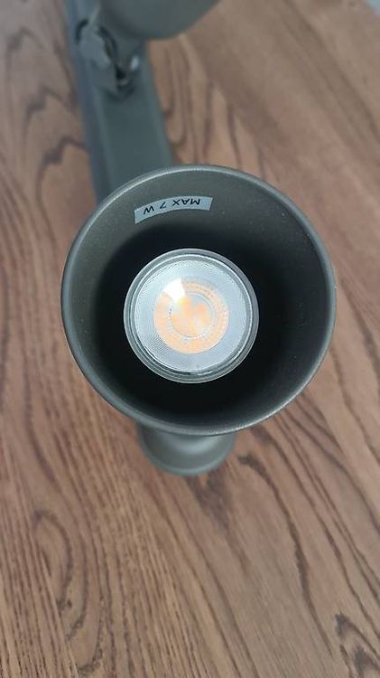 Lustres & lampes de plafonds: Lampe Deckenstrahler Grau – D'occasion à Hirschthal par CeryllRebecca 2