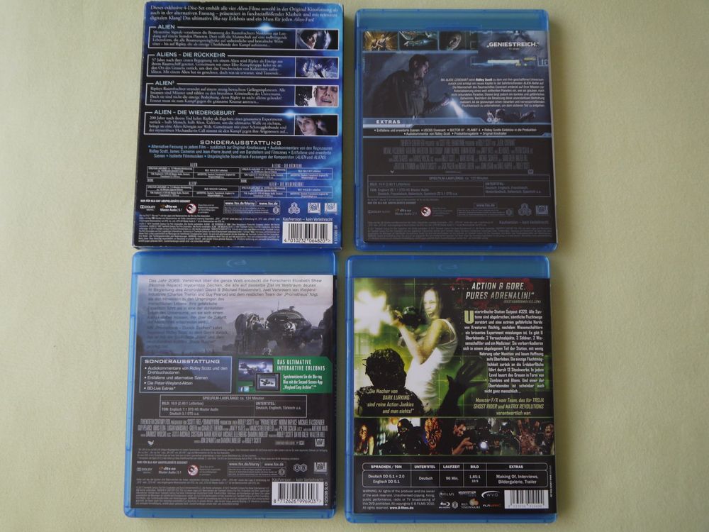 ALIEN COLLECTION 1-6 + Alien vs. Zombies | Kaufen auf Ricardo
