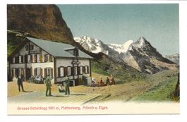 Rest. Grosse Scheidegg (BE) ob Grindelwald - Eiger - Mönch