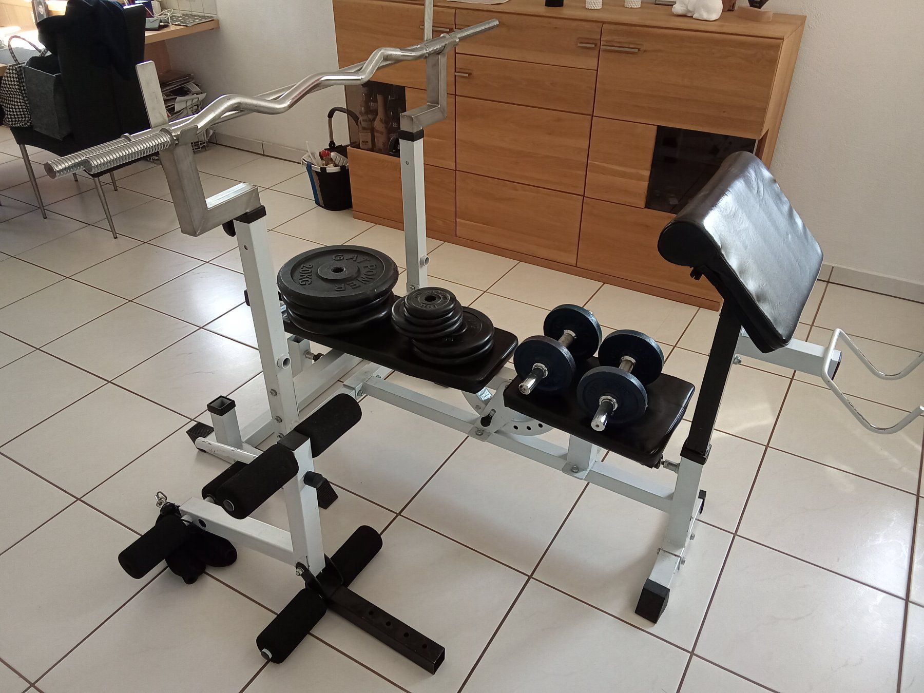 Hometrainer: Hantelbank – Usato da Schübelbach venduto da Haudegen62 1