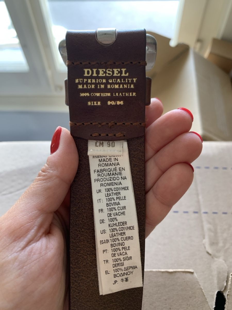 Diesel Cinture: Ceinture Diesel  – Nuovo (secondo la descrizione) da Prangins venduto da val_2c72 1