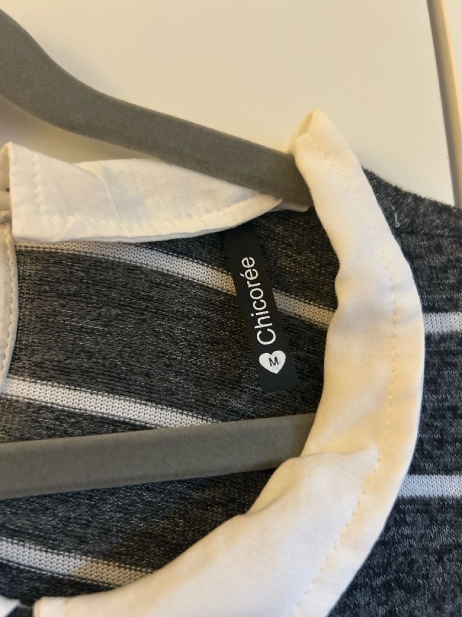 Blusen: Damen Pullover Chicoree gestreift Grösse M – Gebraucht aus Riehen von S______ 3