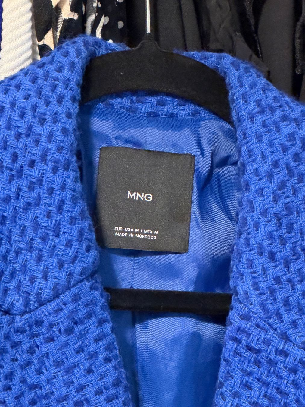 Mango Giacche: MNG Blazer tweed blau Grösse M – Usato da Ittigen venduto da zaf_6sy9 1