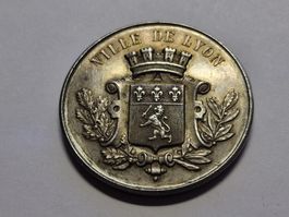 Silbermedaille Ville De Leon 24.4 gramm.