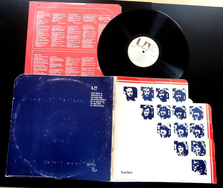 LP FAMILY fearless UAS-5562 USA 1972 CLASSIC ROCK (Gebraucht) in ...